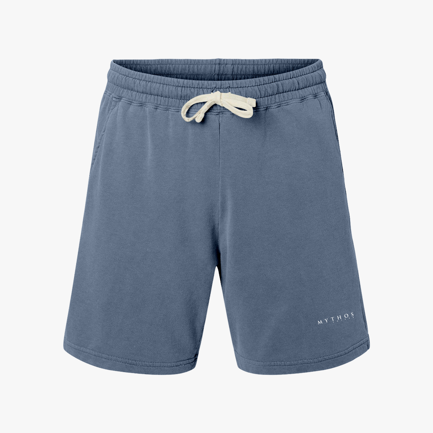 MYTHOS VOICES FLEECE SHORTS - PEPPER/JEAN BLUE