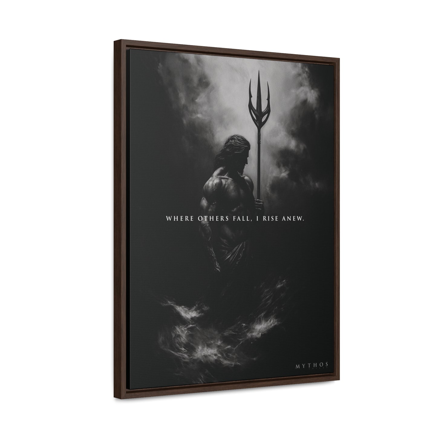 'WHERE OTHERS FALL, I RISE ANEW' - Canvas