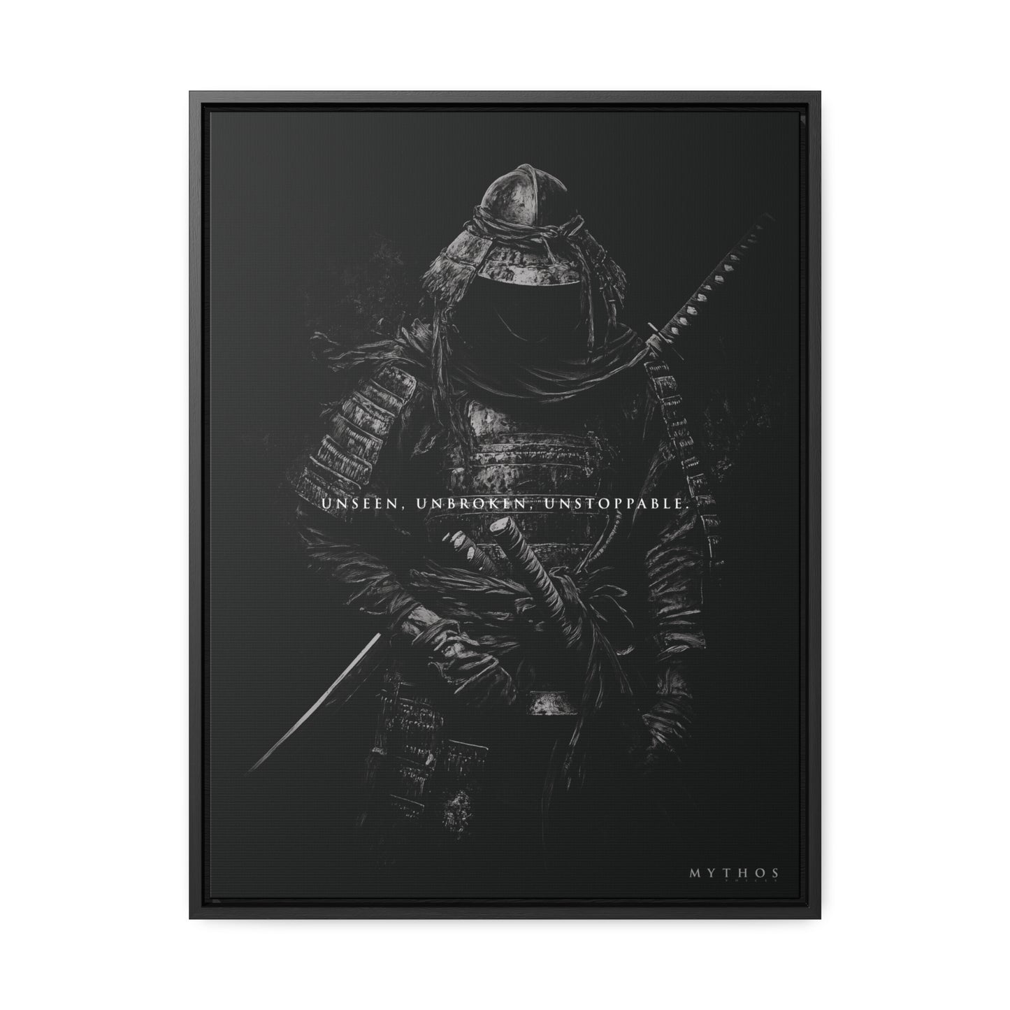 'UNSEEN, UNBROKEN, UNSTOPPABLE' - Canvas